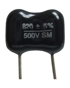 DM19-820 - 820pf 500v Mica Capacitor