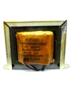 F-255X Triad Magnetics Transformer 115vac 20 vct, 2 amp (NOS)