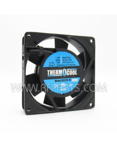 G9225-A1 Therm-O-Cool AC Box Fan, 0.16 amps 12 watts 28/34cfm