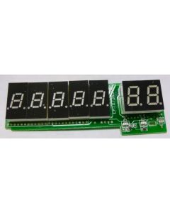 Galaxy Radio DX959 Display Board with Frequency and Channel LEDs (Green)