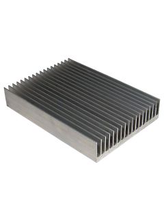 HS100-6.5  Heatsink Aluminum 5-3/8" wide x 6-3/8" Long