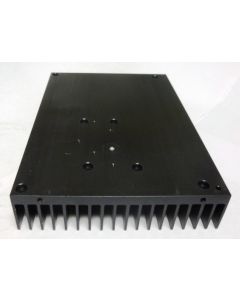 HSBLK7 Heatsink, Black Anodized Aluminum, 5.5" x 7.75" x 1.25"