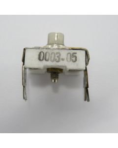 0003-05 Compression Mica Trimmer Capacitor 14-118 pF PC Mount (NOS)