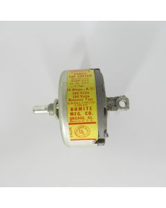 212-3 Ohmite, Power Tap Switch 20A 150Vac SP3T
