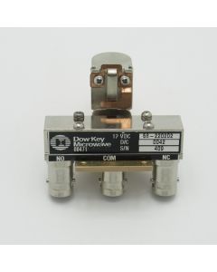 56-220202 Dow-Key 12v SPDT BNC Coax Relay 150w CW Female (3 Connectors) (NOS) 