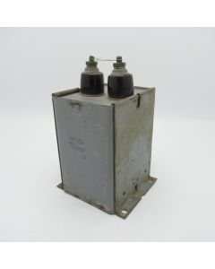 23F50 General Electric Oil-filled Pyranol Capacitor 2 MUF 5000vdc (Pull)