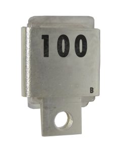 J101-100 Saha Metal Cased Mica Capacitor Case B 100pf 350v (NOS)
