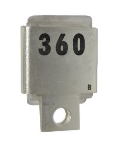 J101-360 Unelco Metal Cased Mica Capacitor Case B 360pf 350v (NOS)