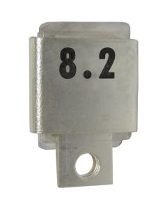 J101-8.2 Unelco Metal Cased Mica Capacitor Case A 8.2pf 350v (NOS)
