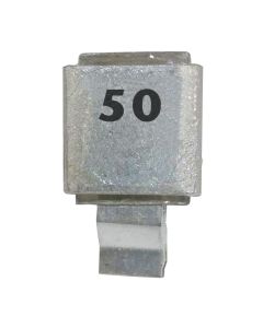 J602-50 FW Metal Cased Mica Capacitor 50pf 250v (NOS)