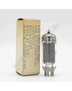 6CG7/6FQ7 GE Medium Mu Twin Triode Tube (NOS/NIB)