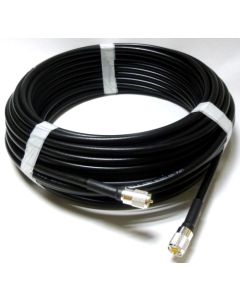 125' LMR400 Cable Assembly with PL259A Connectors 