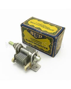 MC-1855 Bud Variable Tuning Capacitor Single Section 6-100pf 1.8kv (NOS)