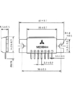 MD004H Diode, pin