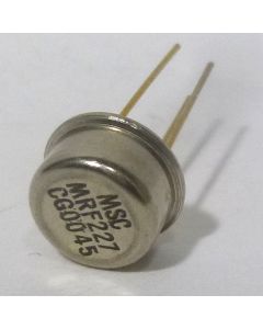 MRF227 Microsemi NPN Silicon RF Power Transistor 12.5 V 225 MHz 3W