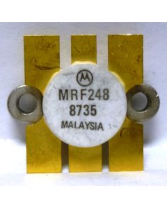 MRF248 Motorola NPN Silicon RF Transistor 12V 175 MHz 80W (NOS)