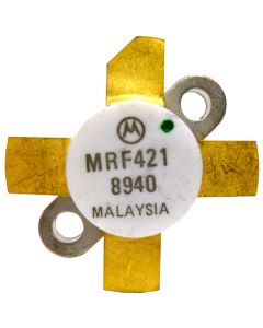 MRF421 Motorola MRF421 NPN Silicon Power Transistor 100W (PEP) 30 MHz 12V (NOS)