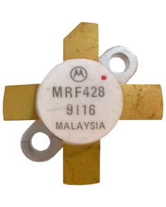 MRF428 Motorola NPN Silicon Power Transistor 150W (PEP) 30 MHz 50V (NOS)