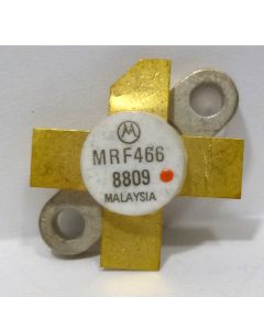 MRF466 NPN Motorola Silicon Power Transistor 40 W (PEP or CW) 30 MHz 28 V (NOS)