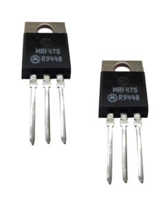 MRF475 Motorola NPN Silicon Power Transistor 12W 30 MHz 13.6V Matched Pair (2) (NOS)