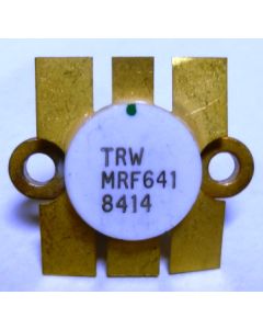 MRF641 TRW NPN Silicon RF Power Transistor (NOS)