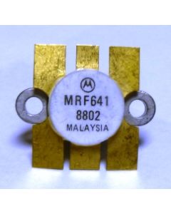 MRF641 Motorola NPN Silicon RF Power Transistor 12.5V 470 MHz 15W (NOS)