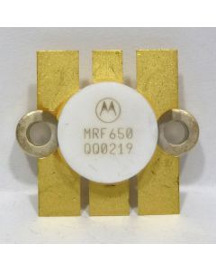 MRF650 Motorola NPN Silicon RF Power Transistor 12.5V 470 MHz 50W (NOS)