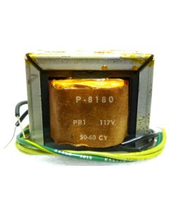 P-8180 Low voltage transformer, 117VAC, 25.2v C.T., 1 amp, Stancor