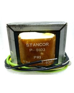 P-8603 Low voltage transformer, 117VAC, 28v C.T., 0.8 amp, Stancor