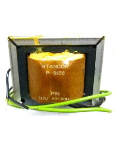 P-8658 Low voltage transformer, 117VAC, 12v, 4 amp, Stancor