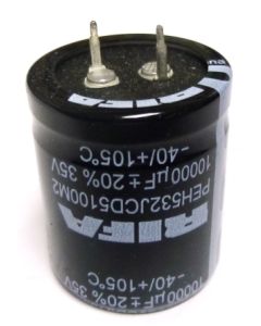 PEH532JCD5100M2  Snap Lock Capacitor, 10000uf 35v, RIFA