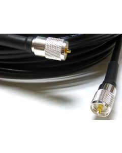 213UMUM-18 Pre-made Cable Assembly, 18 foot RG213 Cable with PL259 Connectors
