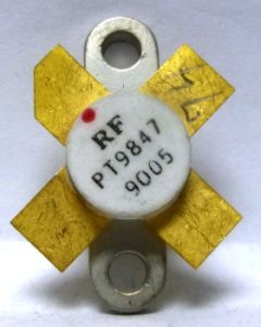 PT9847 TRW/RF Transistor, 80 Watt, 14-30 MHz, .380 Flange Mount TRW / RF