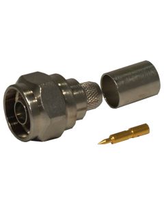 R161075040 Type-N Male Crimp Connector, Cable Group I, Radiall