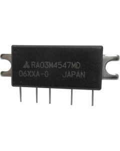 RA03M4547MD Mitsubishi RF Power Module 450-470 MHz 2 Watt 7.2V (NOS)