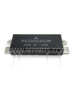 RA30H3340M Mitsubishi RF Module 330-400 MHz 30 Watt 12.5v (NOS)