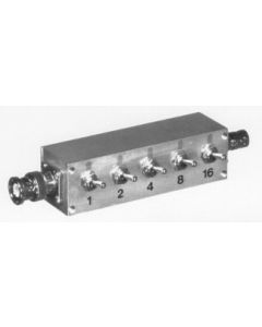 RFA-4056-03 RF Industries BNC Male / Female Attenuator Switch 1-30dB 1 watt 