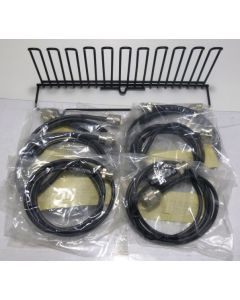 RFA4076-48  7 piece Cable Kit and Rack.  6pcs 48" Cable Assemblies and Mounting Rack.