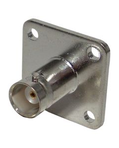 RFB-1115-14 RF Industries 4 Hole Panel Mount BNC Female Connector