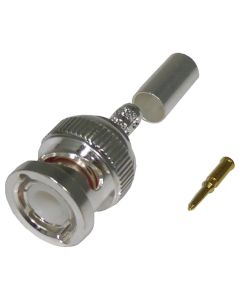 RFB-1106-C1ST RF Industries BNC Male Crimp Connector for Cable Group C1