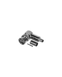 RFB-1710-Q RF Industries Right Angle BNC Male Crimp Connector 75 Ohm for Cable Group Q