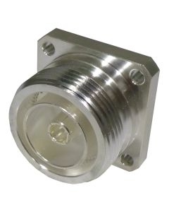 RFD-1640-2 RF Industries 7/16 DIN Female 4 Hole Flange Connector for Cable Groups E.F.I. PL