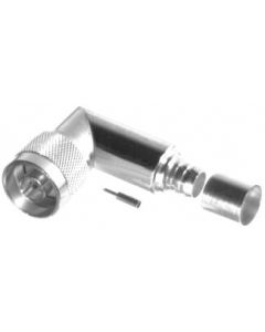 RFN-1009-3E RF Industries Right Angle Type-N Male Crimp Connector for Cable Group E