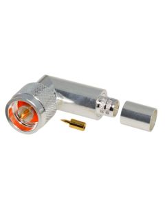 RFN-1009-3I RF Industries Right Angle Type-N Male Crimp Connector for Cable Group I