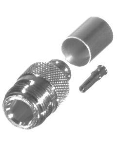 RFN-1028-SI RF Industries Type-N Female Crimp Connector for Cable Group I
