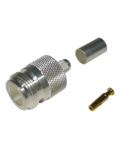 RFN-1029-SX RF Industries Type-N Female Crimp Connector for Cable Group X