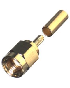 RSA-3000-1B RF Industries SMA Male Crimp Connector, for Cable Group B