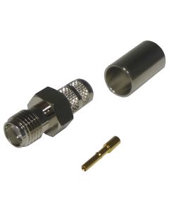 RSA-3050-X RF Industries SMA Female Crimp Connector for Cable Group X