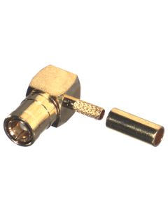 RSB-4010-1B RF Industrial Right Angle SMB Male Crimp Connector for Cable Group B