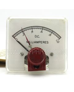 Vintage Simplytrol Contact Meter-Relay 0-1 Milliamperes (NOS)